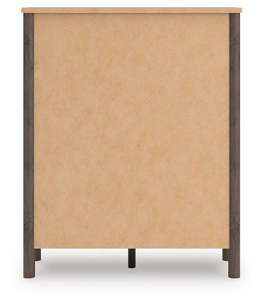 Pamytta King Upholstered Panel Bed, Dresser, Mirror, Chest and Nightstand