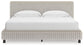 Zuraleus King Upholstered Bed, Dresser, Mirror and Nightstand