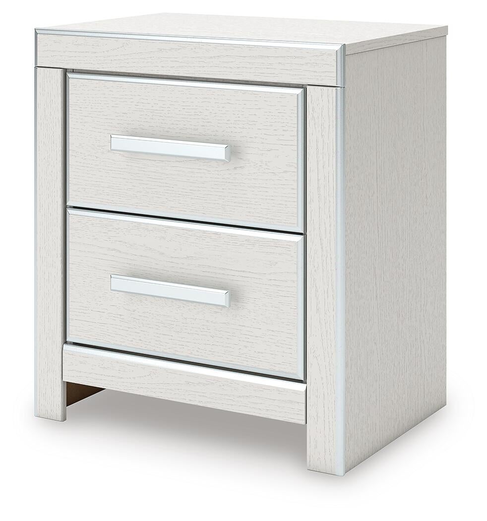 Zuraleus Queen Upholstered Bed, Dresser, Mirror and Nightstand