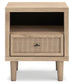 Cielden King Upholstered Bed with Roll Slats, Dresser, Mirror and Nightstand