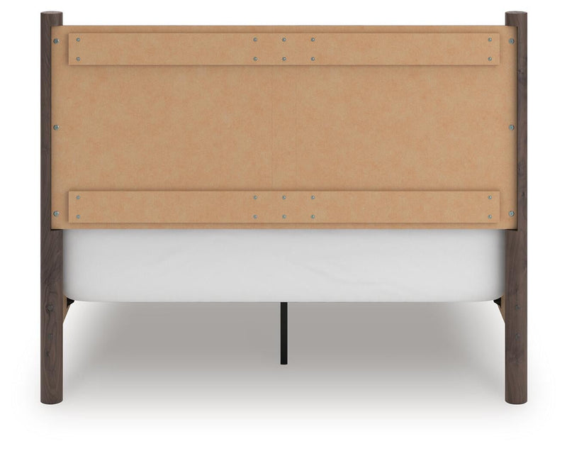 Cadmori Queen Panel Bed, Dresser, Mirror and Nightstand