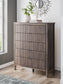 Pamytta King Panel Bed, Dresser, Mirror, Chest and Nightstand