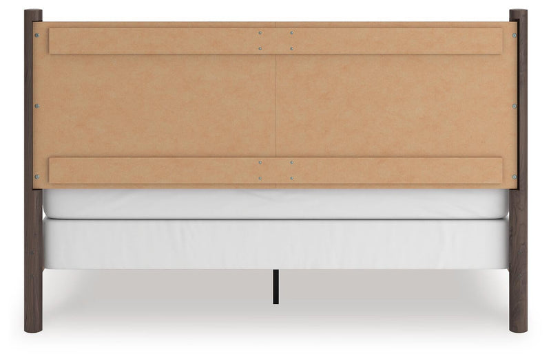 Cadmori King Panel Bed, Dresser and Mirror