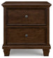 Danabrin Twin Panel Storage Bed, Dresser, Mirror and Nightstand