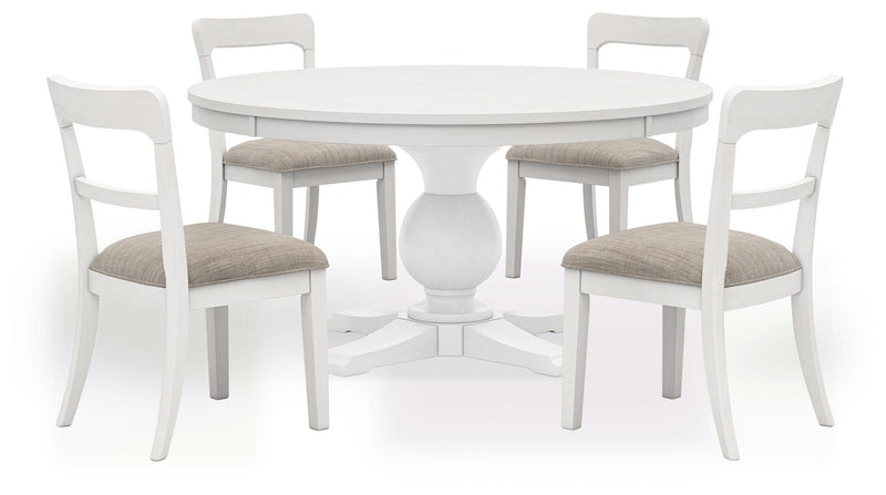 Chadworth Dining Table and 4 Chairs