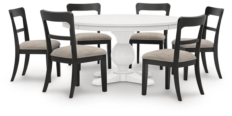 Chadworth Dining Table and 6 Chairs