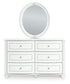 Kozlani Twin Upholstered Panel Storage Bed, Dresser, Mirror and Nightstand
