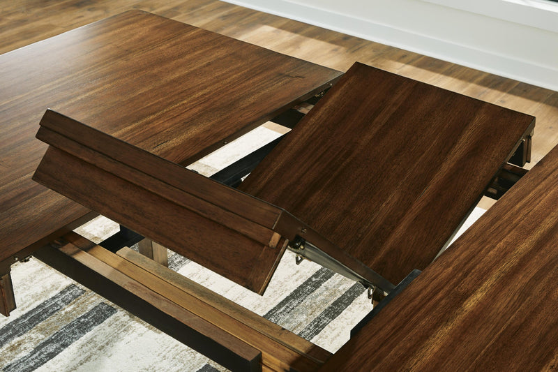 Ralene Counter Height Dining Table and 6 Barstools