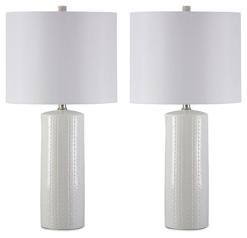 Ashley Express - Steuben Ceramic Table Lamp (2/CN)