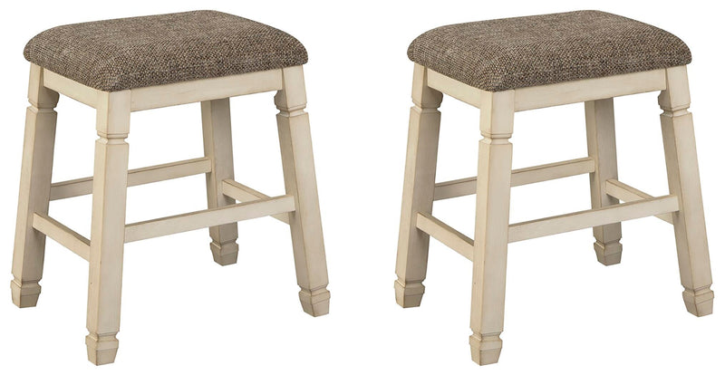 Ashley Express - Bolanburg Upholstered Stool (2/CN)