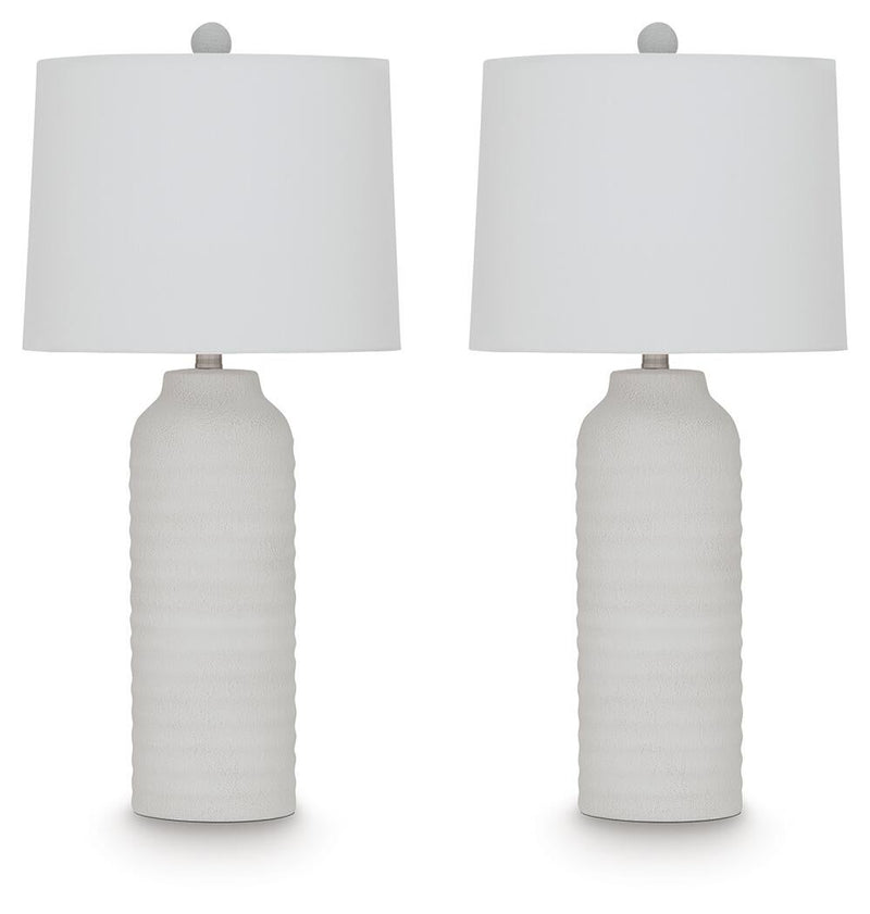 Ashley Express - Vauville Poly Table Lamp (2/CN)