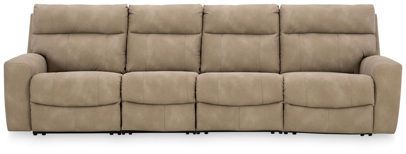 Next-Gen Durapella 4-Piece Power Reclining Sectional