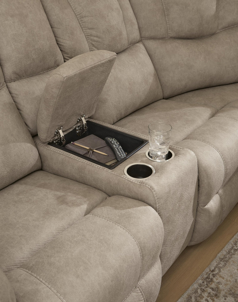 Pearce-Pike 3-Piece Reclining Sectional with Console