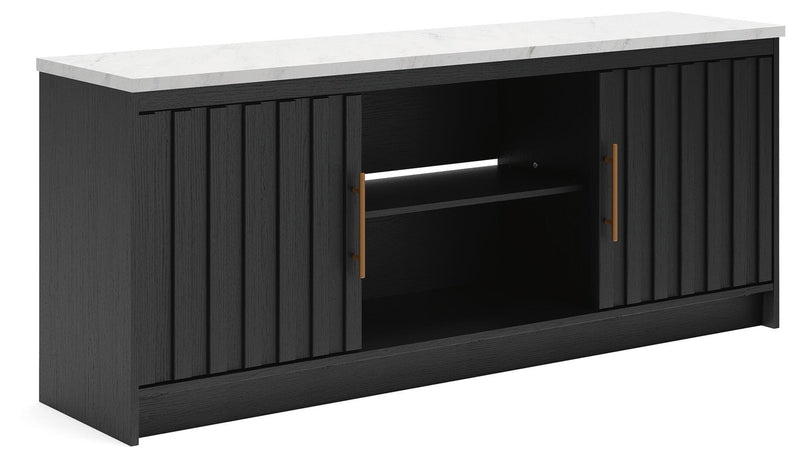 Cadmori XL TV Stand w/Fireplace Option