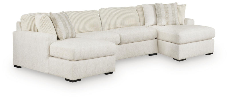 Chessington 3-Piece Sectional with Double Chaise