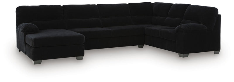 SimpleJoy 3-Piece Sectional with Chaise