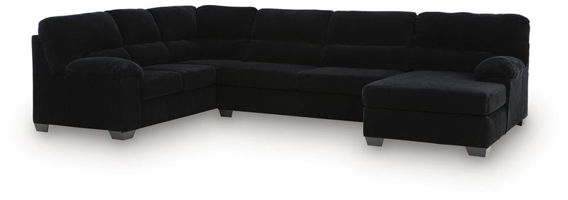 SimpleJoy 3-Piece Sectional with Chaise