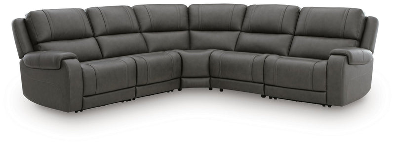 5Z - Pittson 5-Piece Power Reclining Sectional