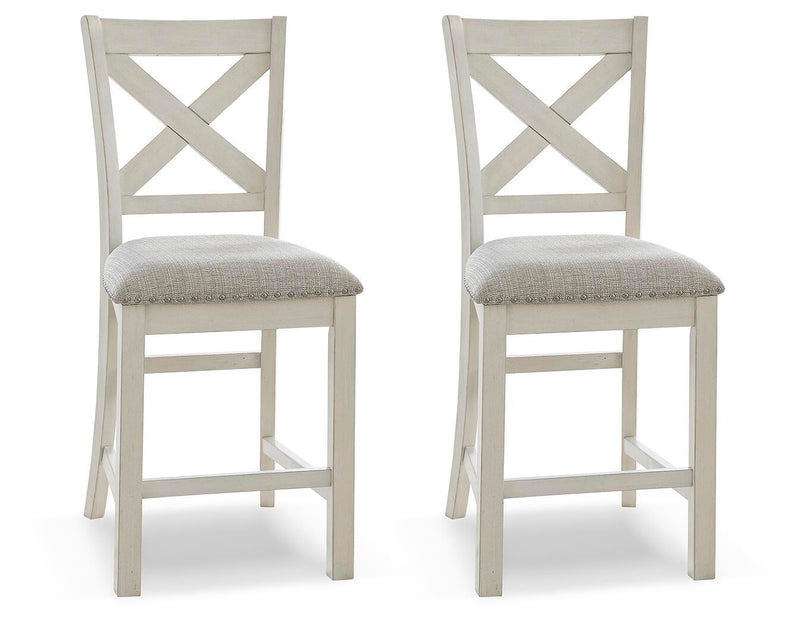Ashley Express - Robbinsdale Upholstered Barstool (2/CN)
