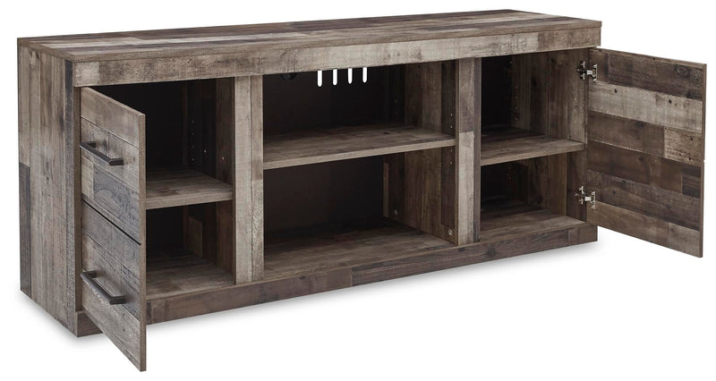 Ashley Express - Derekson LG TV Stand w/Fireplace Option