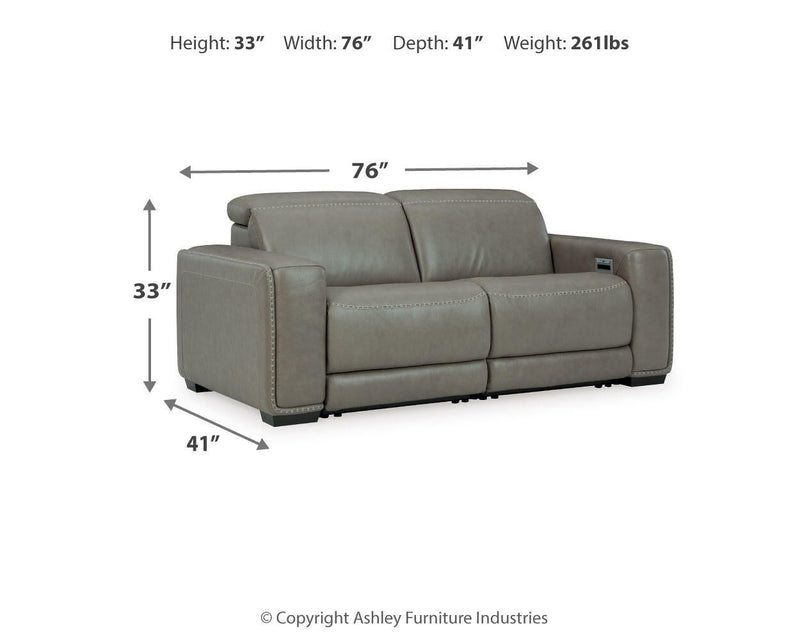 Correze 2-Piece Power Reclining Sectional
