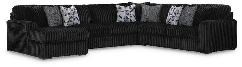 Midnight-Madness 6-Piece Sectional with Chaise