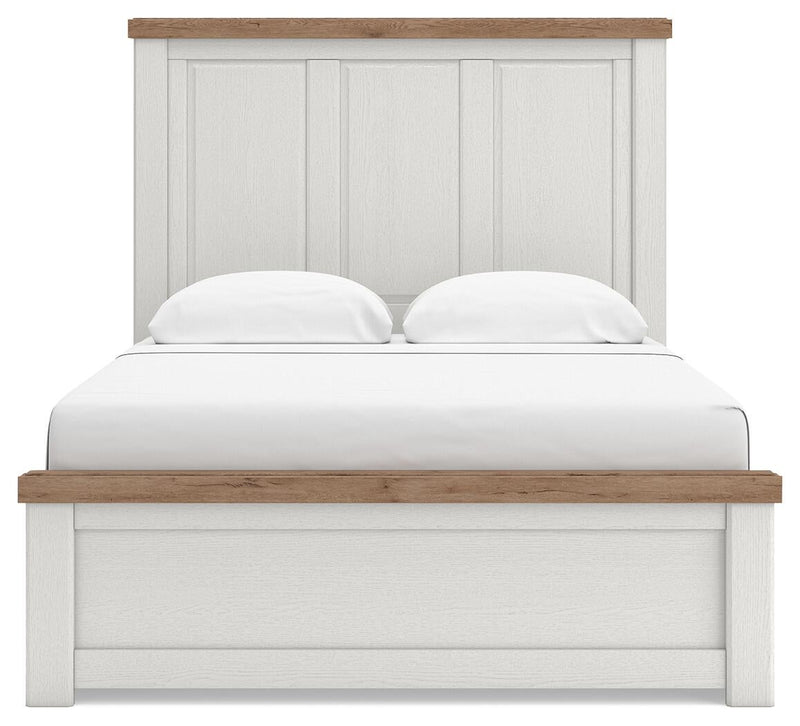 Savonport Queen Panel Bed with Storage, Dresser, Mirror, Chest and Nightstand