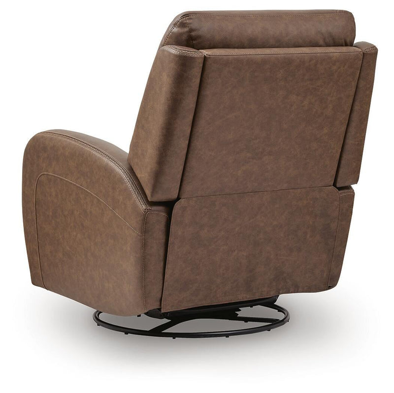Motion-Max Swivel Glider Power Recliner