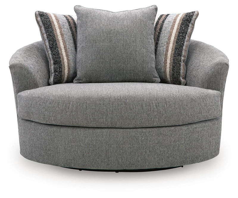 Creston Heights Oversized Swivel Accent Chair