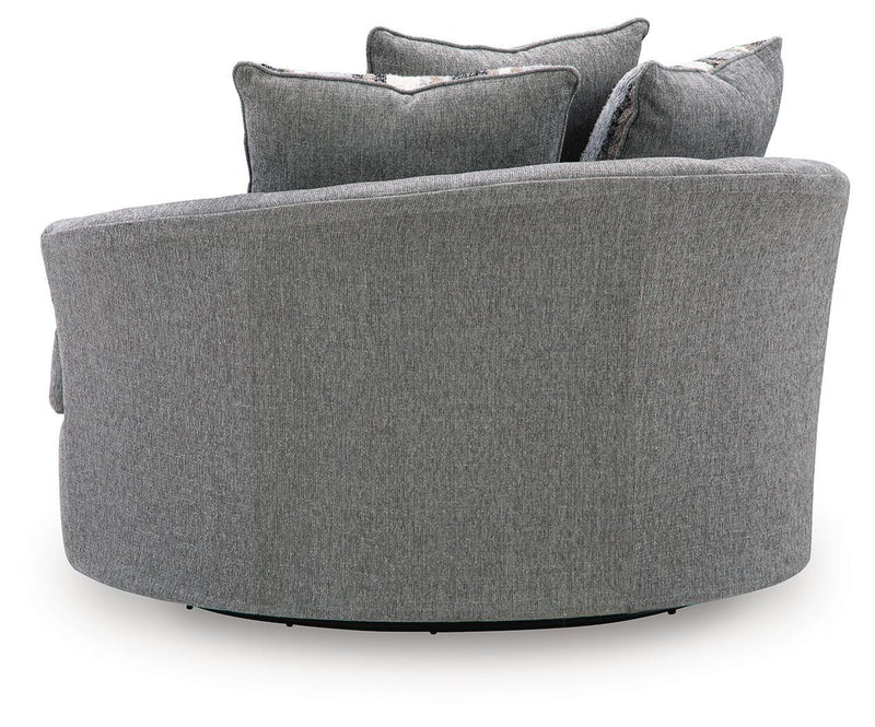Creston Heights Oversized Swivel Accent Chair