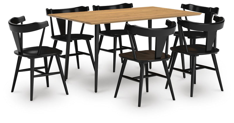 Ashley Express - Gretlynn Dining Table and 4 Chairs