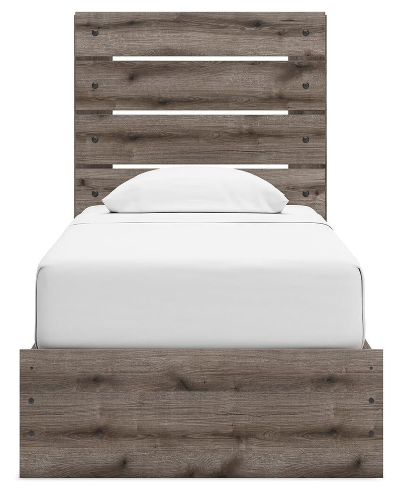 Urbanoore Twin Panel Bed with Storage, Dresser, Mirror and Nightstand