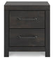 Delmorta King Panel Bed, Dresser, Mirror, Chest and Nightstand