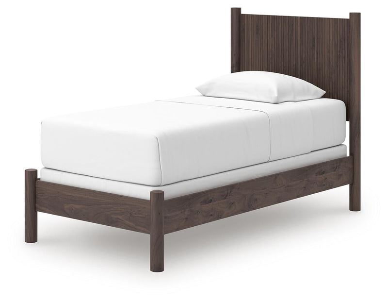 Cadmori Twin Panel Bed, Dresser, Mirror, Chest and Nightstand