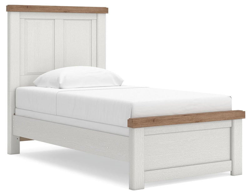 Savonport Twin Panel Bed, Dresser and Mirror
