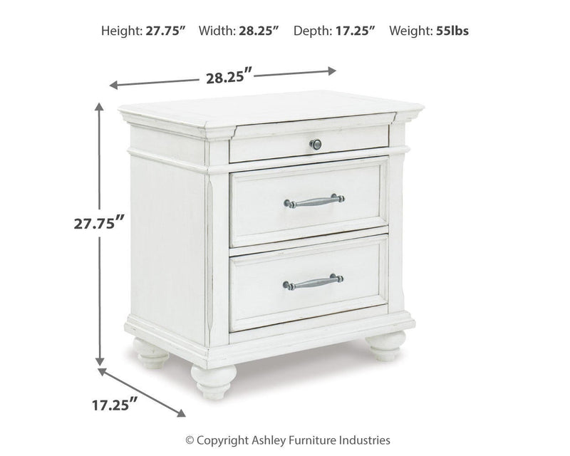Ashley Express - Kanwyn Three Drawer Night Stand