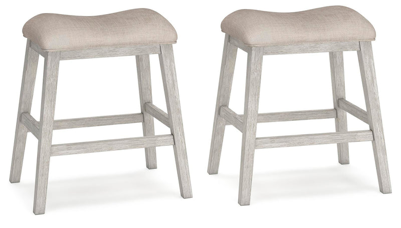 Ashley Express - Skempton Upholstered Stool (2/CN)