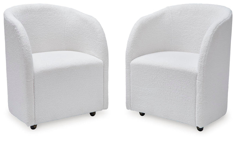 Ashley Express - Rowanbeck Dining UPH Arm Chair (2/CN)