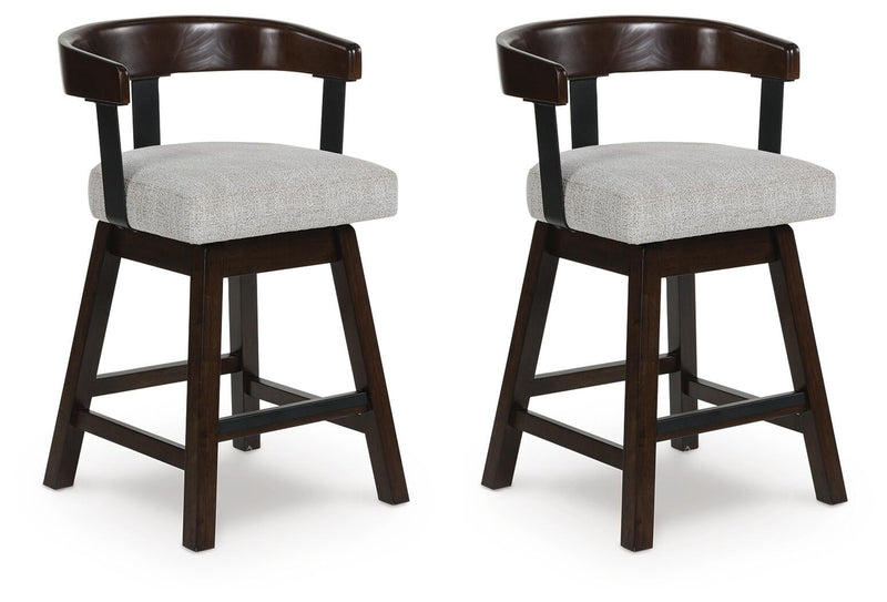 Ashley Express - Haddigan UPH Swivel Barstool (2/CN)