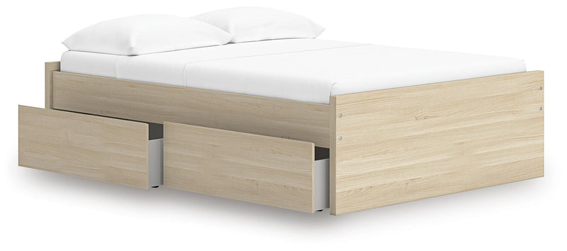 Ashley Express - Onita Full Platform Bed with 2 Side Storage