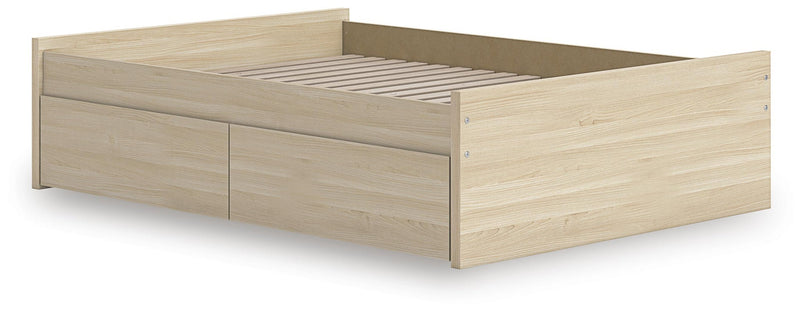 Ashley Express - Onita Full Platform Bed with 2 Side Storage