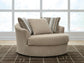 Linenhause Oversized Swivel Accent Chair