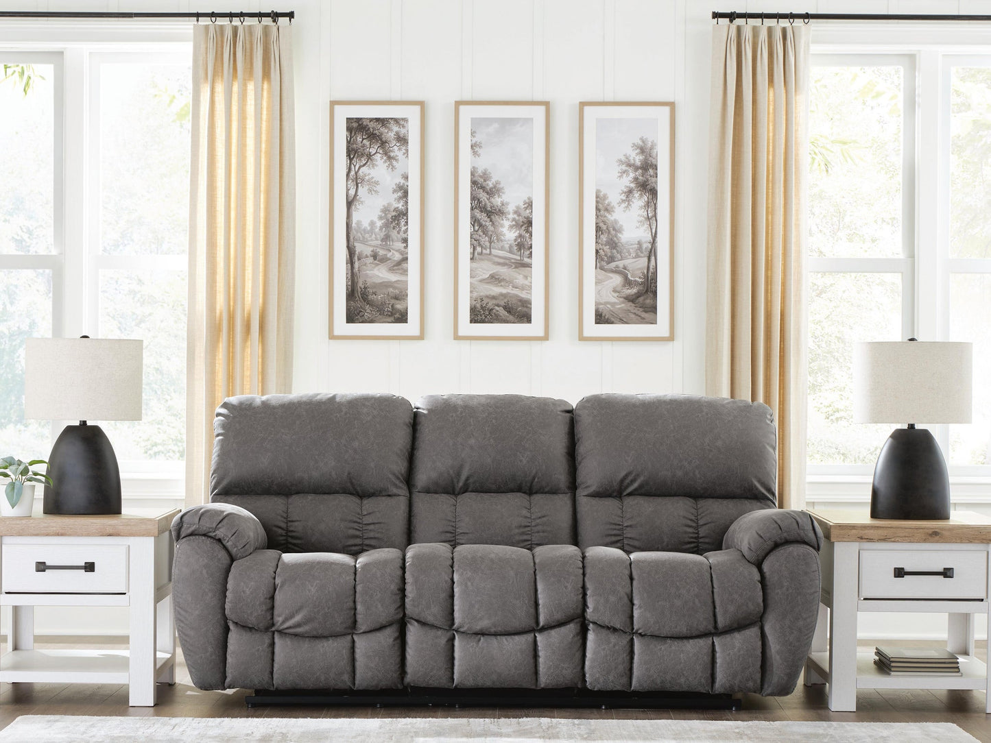 Bakerstein PWR REC Sofa with ADJ Headrest