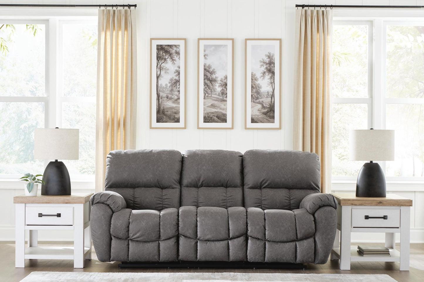 Bakerstein PWR REC Sofa with ADJ Headrest