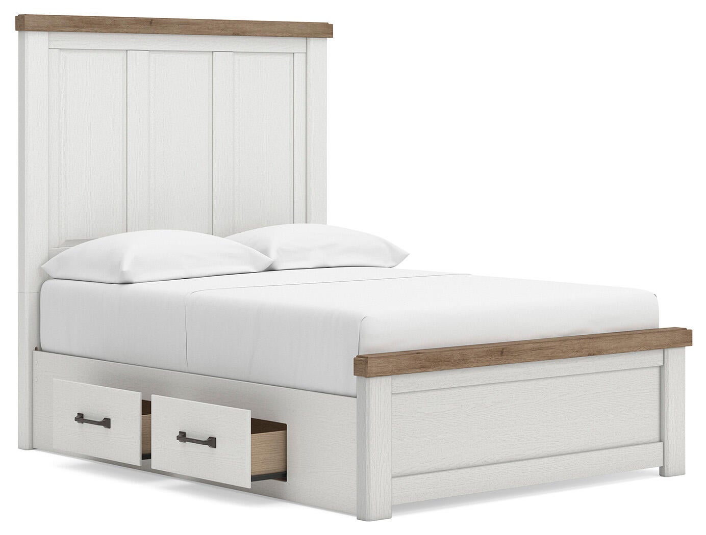 Savonport Full Panel Bed with Storage