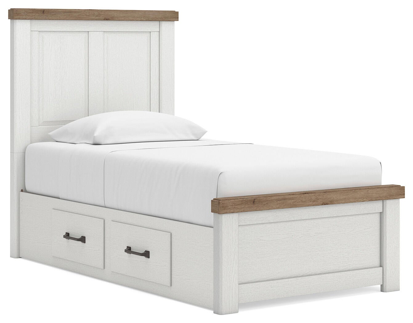 Ashley Express - Savonport Twin Panel Bed with Storage