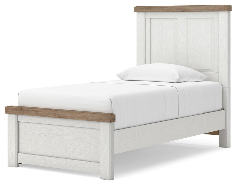 Ashley Express - Savonport Twin Panel Bed with Storage