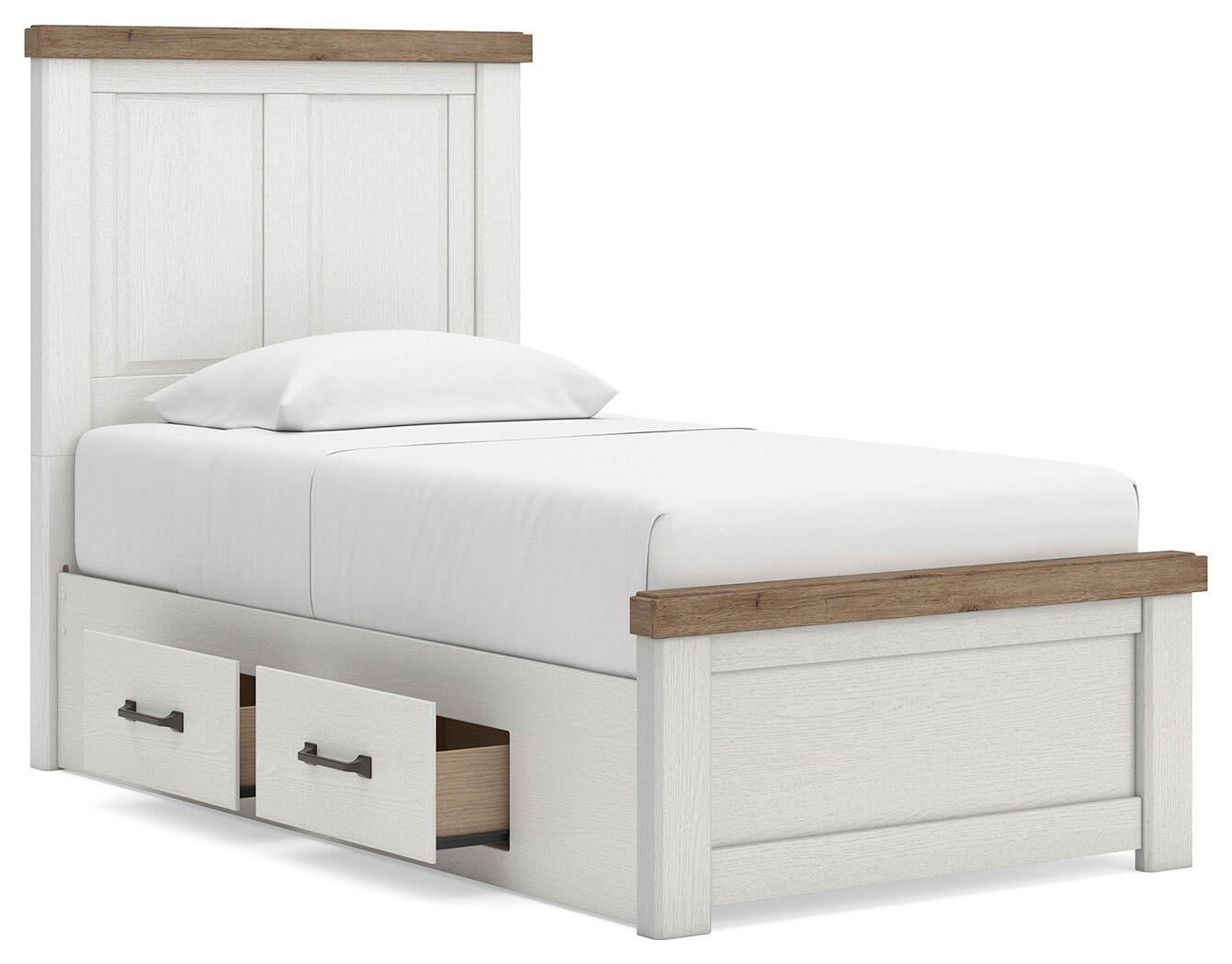 Ashley Express - Savonport Twin Panel Bed with Storage