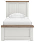 Ashley Express - Savonport Twin Panel Bed with Storage