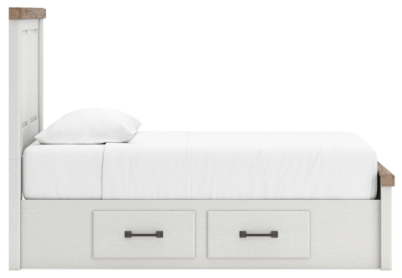 Ashley Express - Savonport Twin Panel Bed with Storage